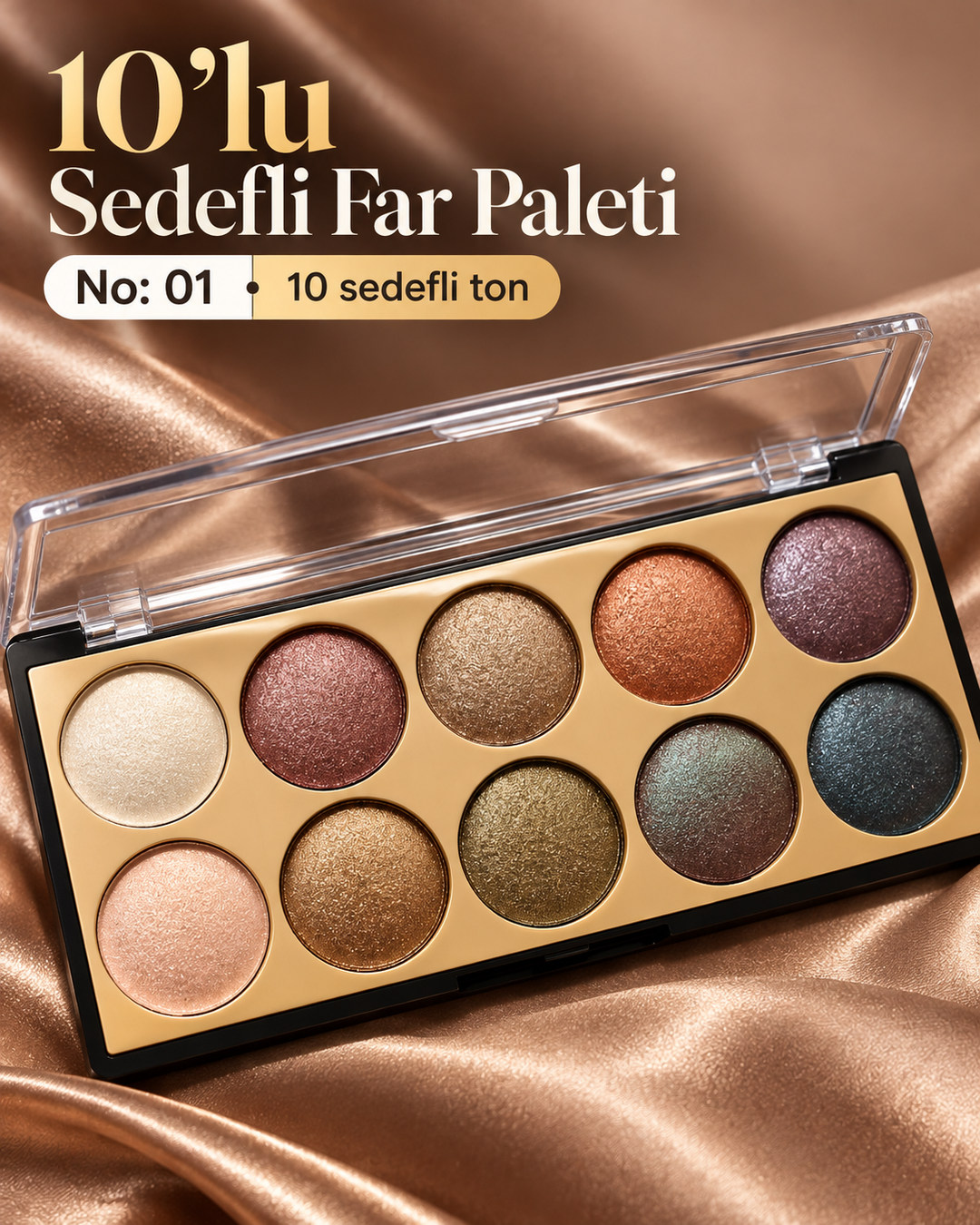10'lu Sedefli Far Paleti