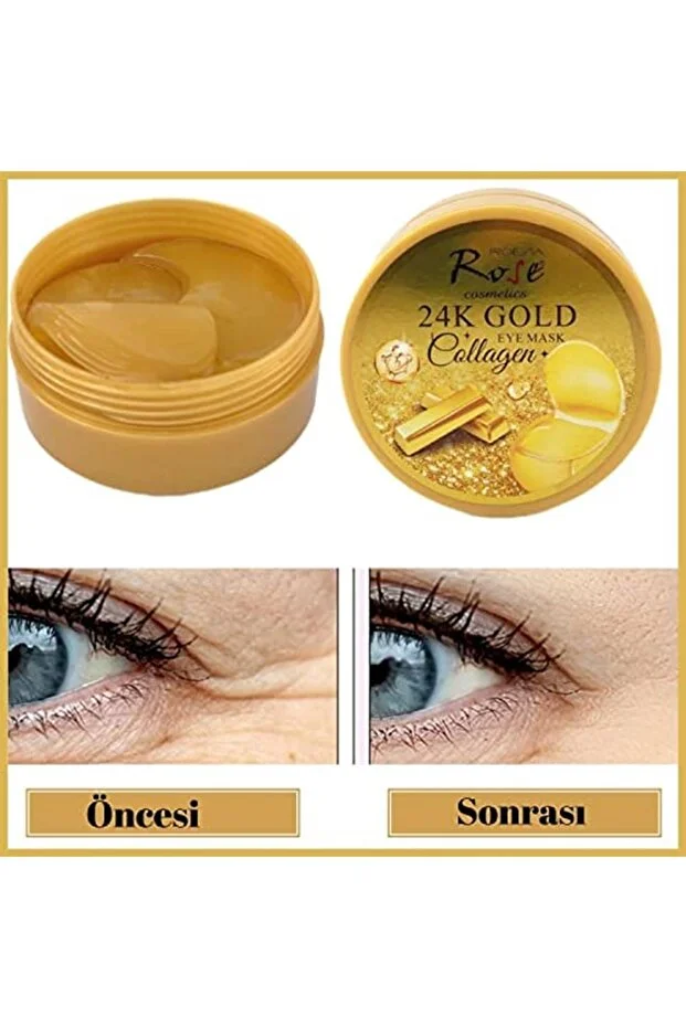 24k Gold & Kollajen Göz Altı Maskesi (60 Ad)