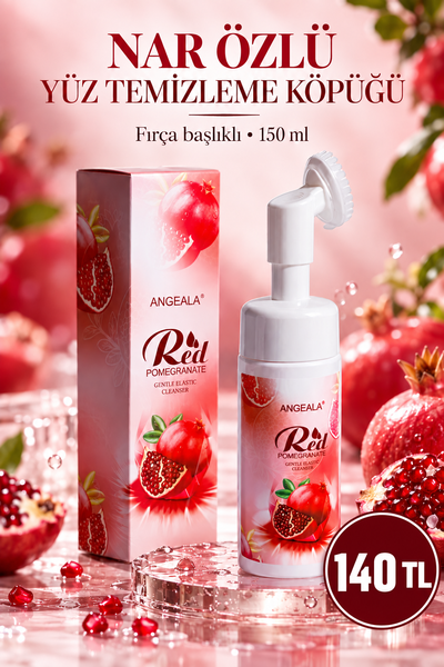 Angeala Narlı Yüz Temizleme Köpüğü 150 ml