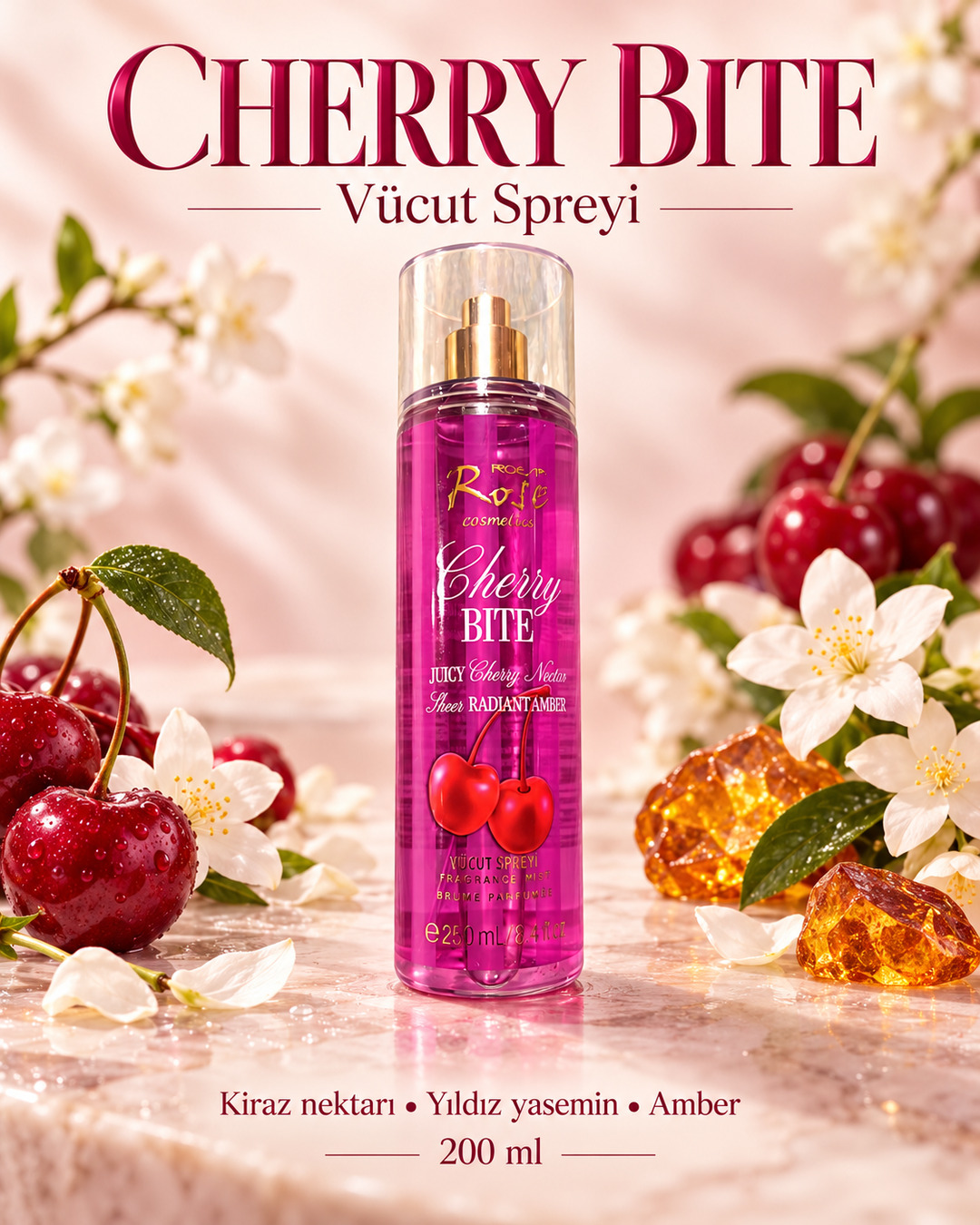 Cherry Bite Vücut Spreyi – 200 ml