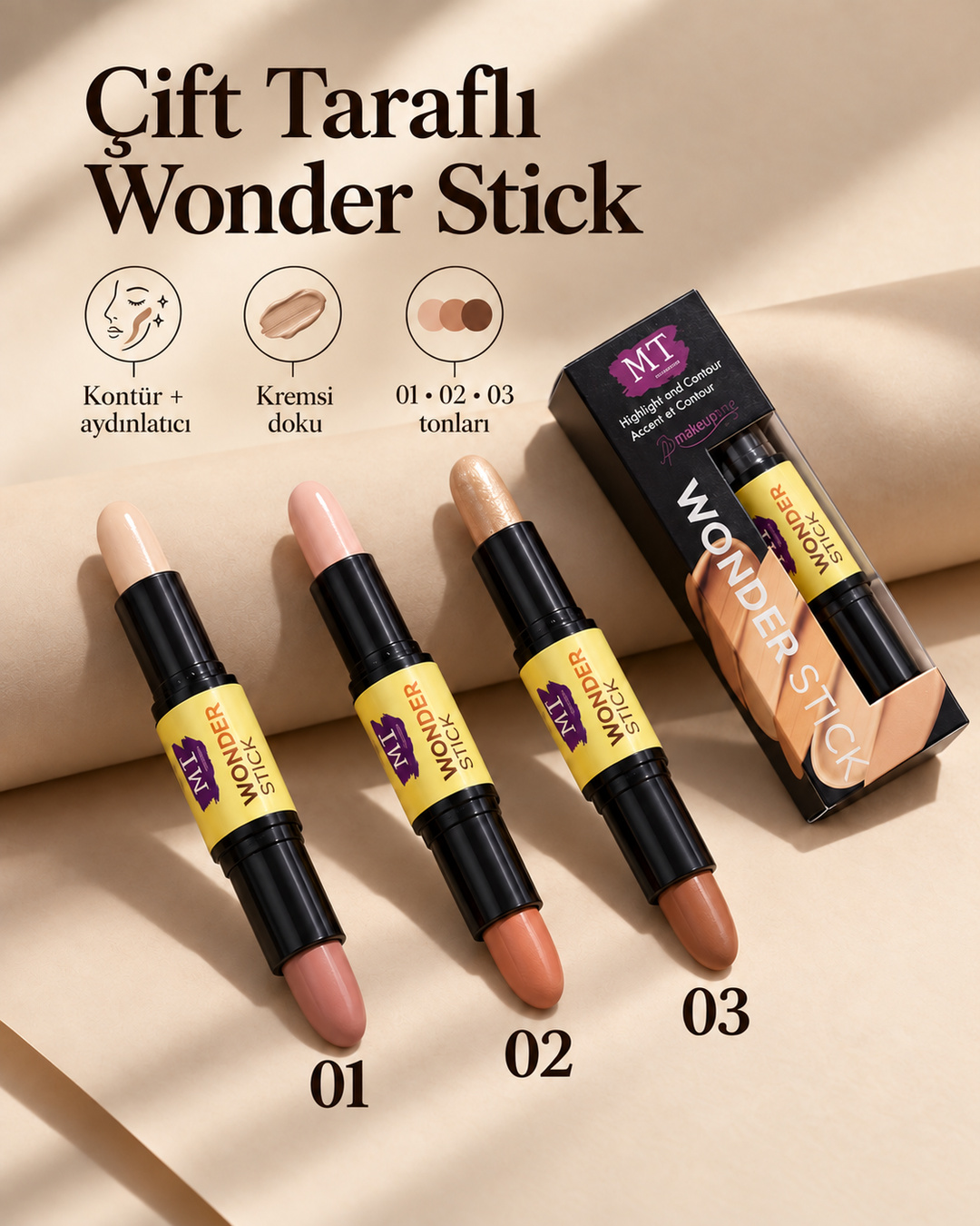 Kontür & Aydınlatıcı Wonder Stick