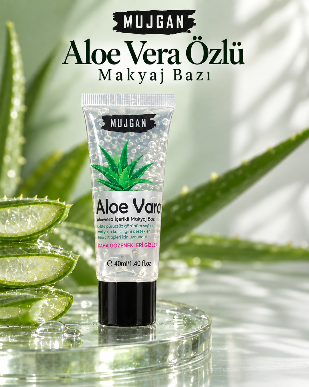 Makyaj Bazı (Aloe Vera Özlü)