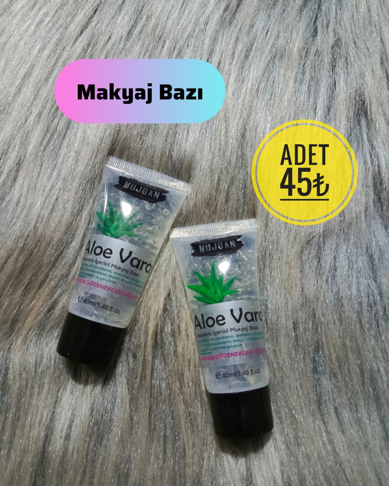 Makyaj Bazı (Aloe Vera Özlü)