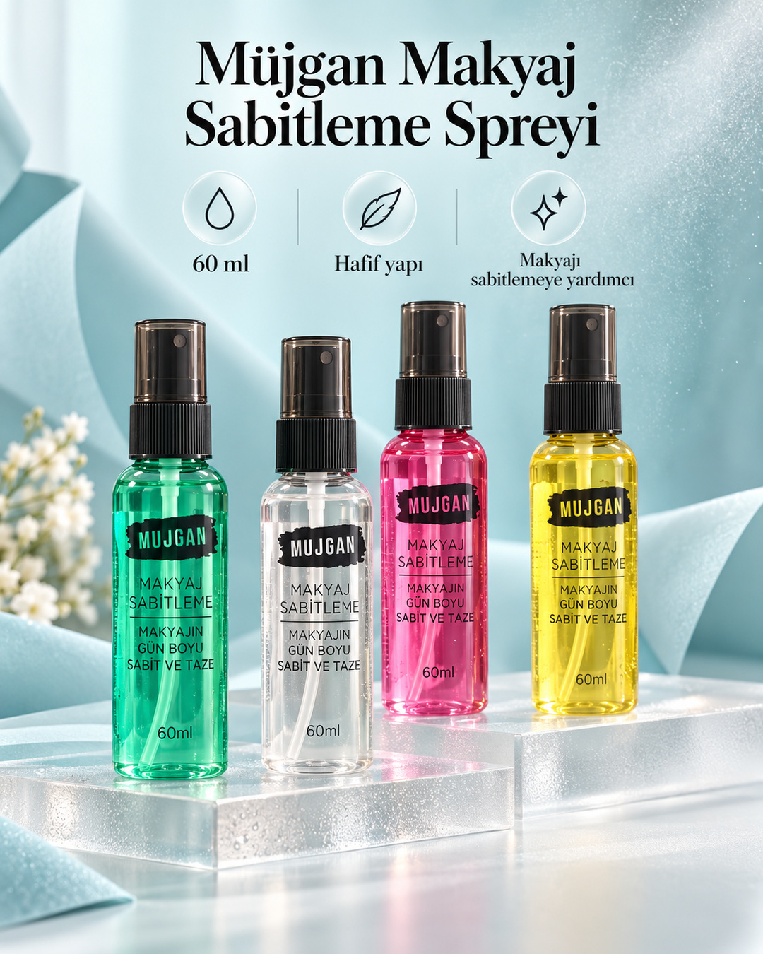 Mujgan Makyaj Sabitleyici Sprey