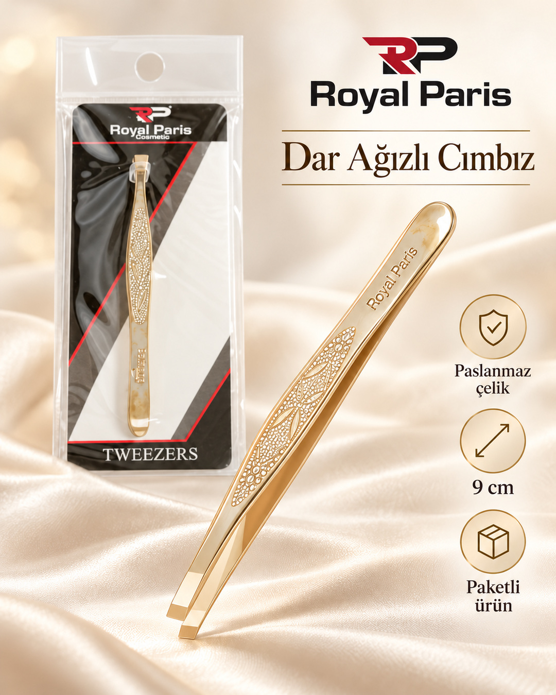 Royal Paris Dar Ağızlı Cımbız