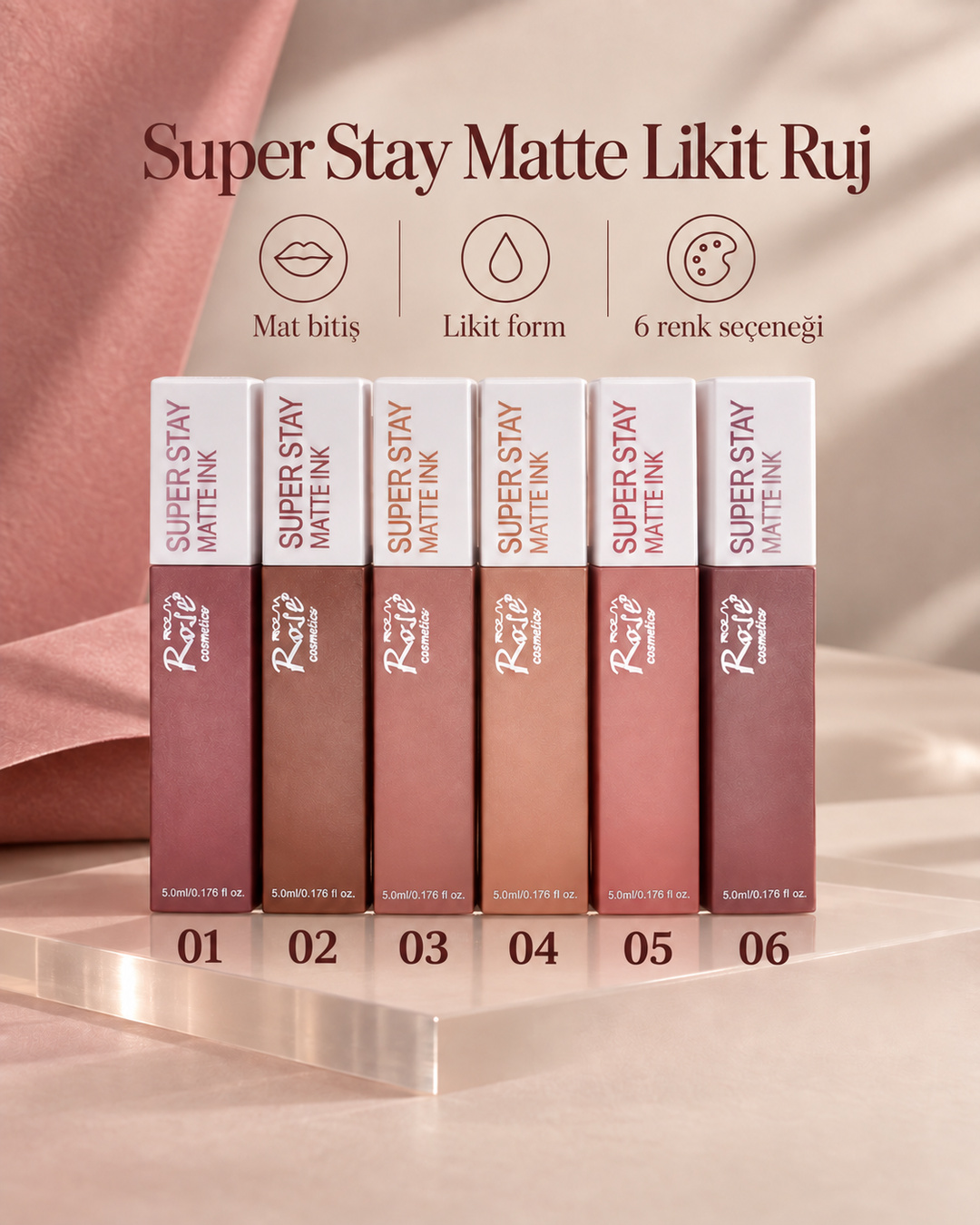Süper Stay Matte Likit Ruj 