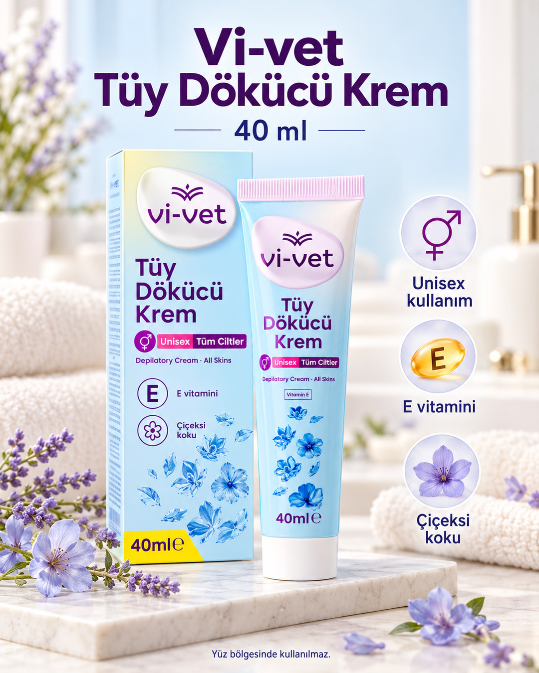Tüy Dökücü Krem 40ml